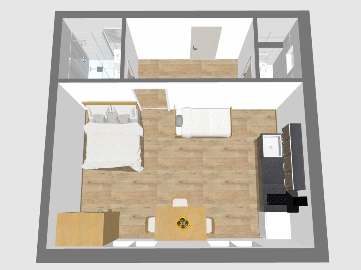 Vlevo Dole Koko Apartment By Sprava Ubytka روكيتنسي ناد جيزيرو المظهر الخارجي الصورة